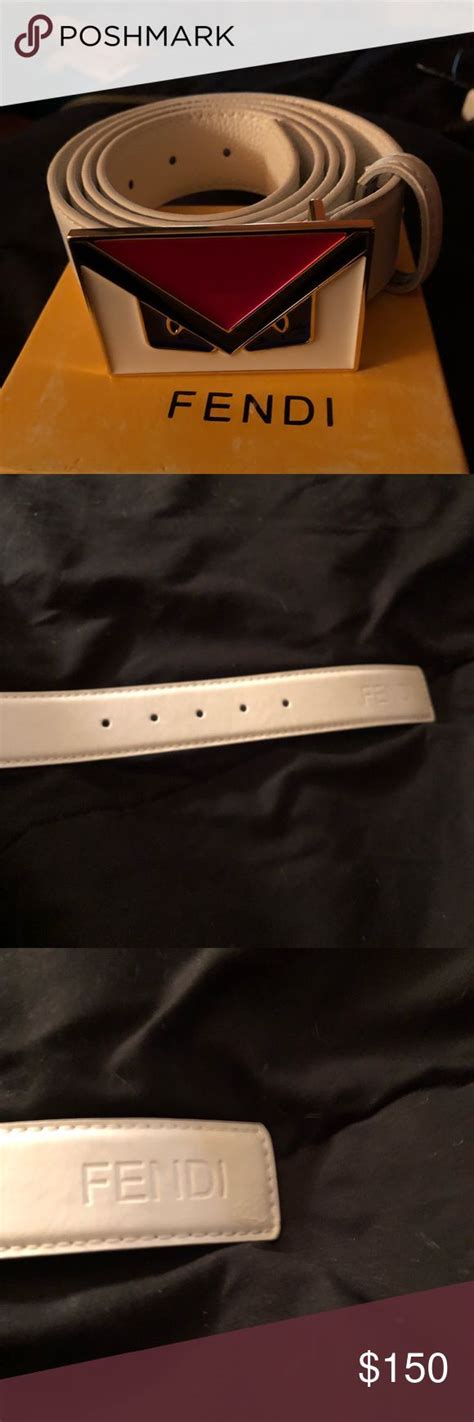fendi monster belt real vs fake